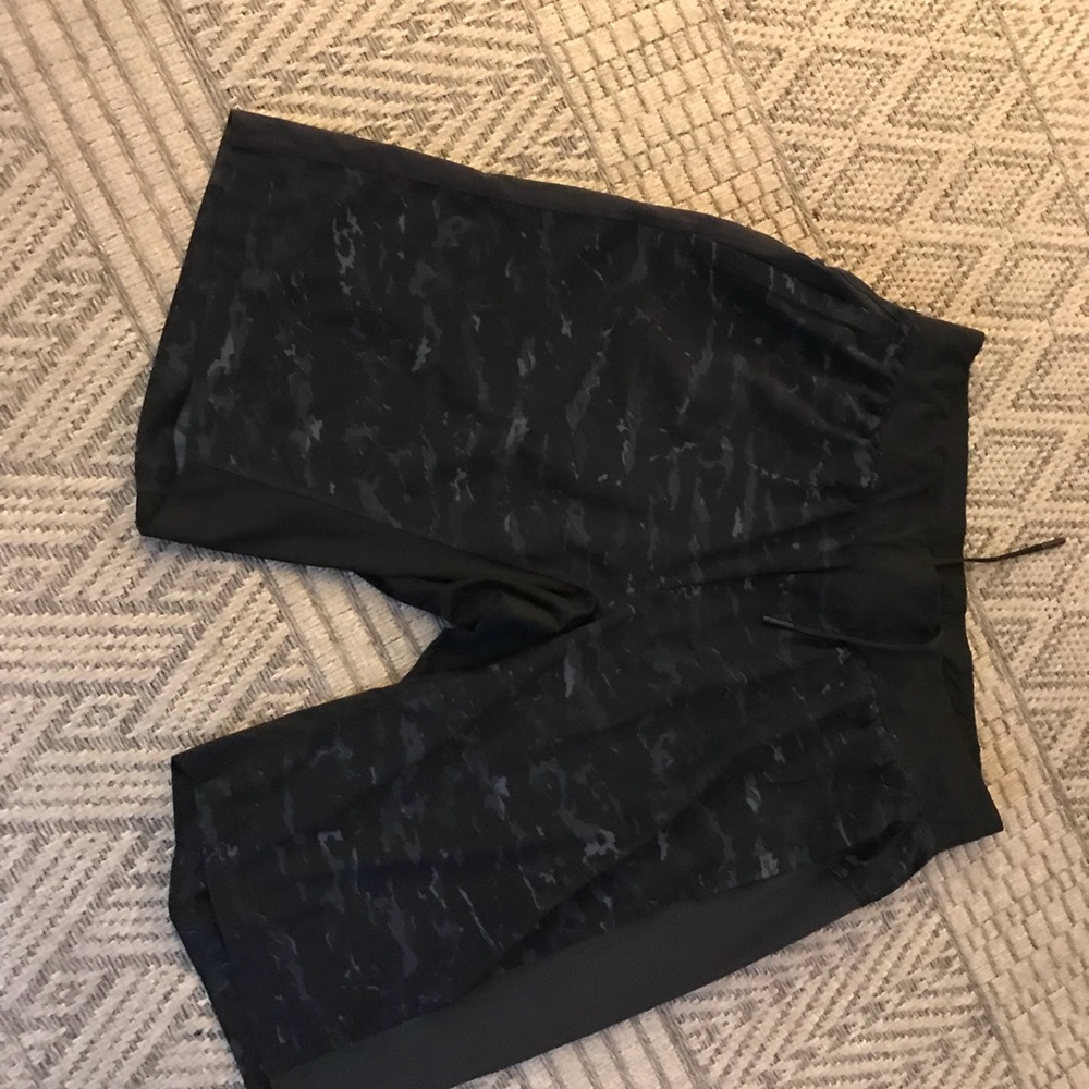 Mens Lululemon athletic shorts.